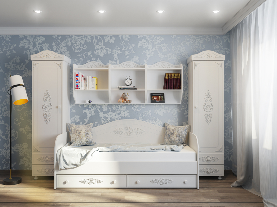 Кровати одноярусные, Кровать Ассоль АС-10