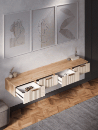 Тумба подвесная Ингрия Luxe 11