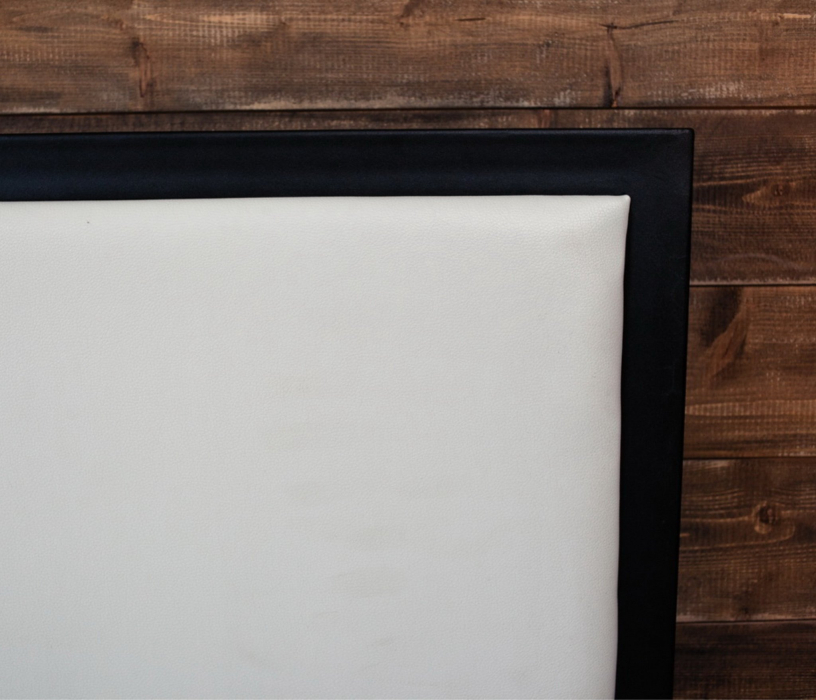 Кровати 120 см, Кровать в стиле лофт Лоренцо 1.2 (Черный)