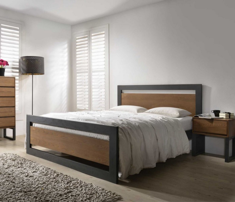 Кровати 180х200, Кровать в стиле лофт Чарльстон 1.8