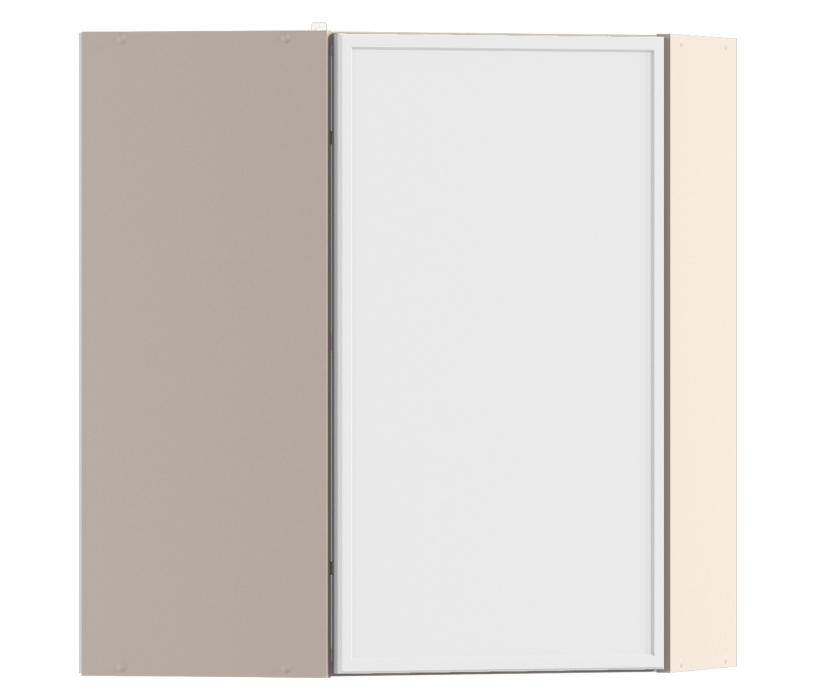 Квадро, Квадро шкаф навесной угловой 1 дв 60х72 см