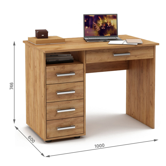 Прямые, Письменный стол Остин-4Я