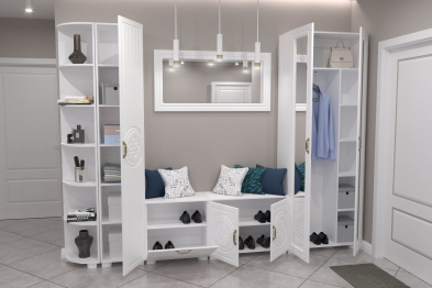 Шкаф с зеркалами «Монблан» МБ-21К