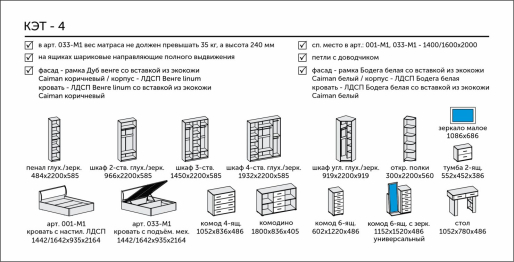 Открытые полки КЭТ-4