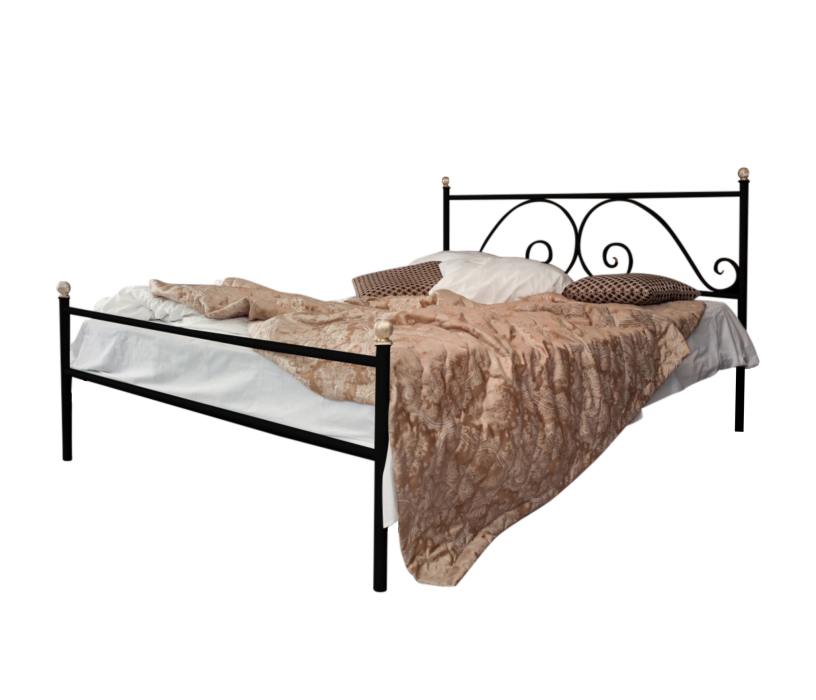 Кованые кровати, Кованая кровать Анталия 1.6 с одной спинкой