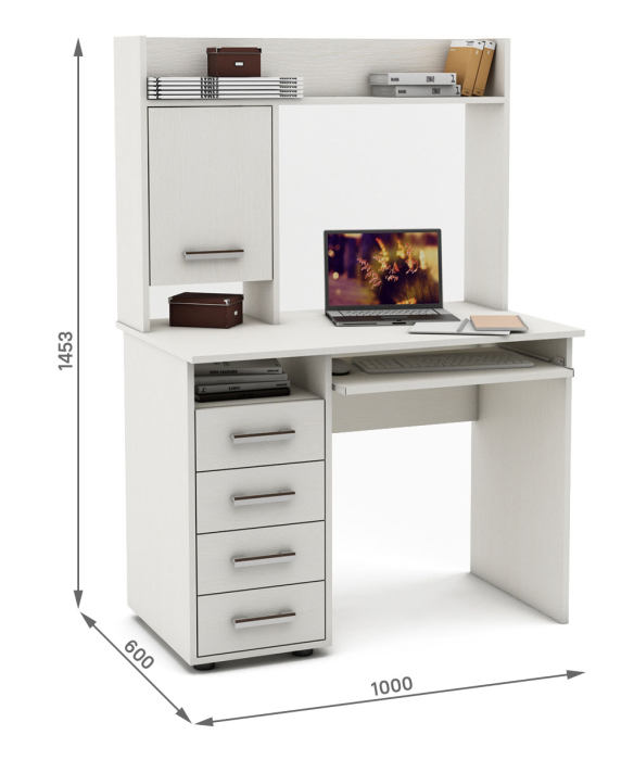 Прямые, Письменный стол Остин-12К