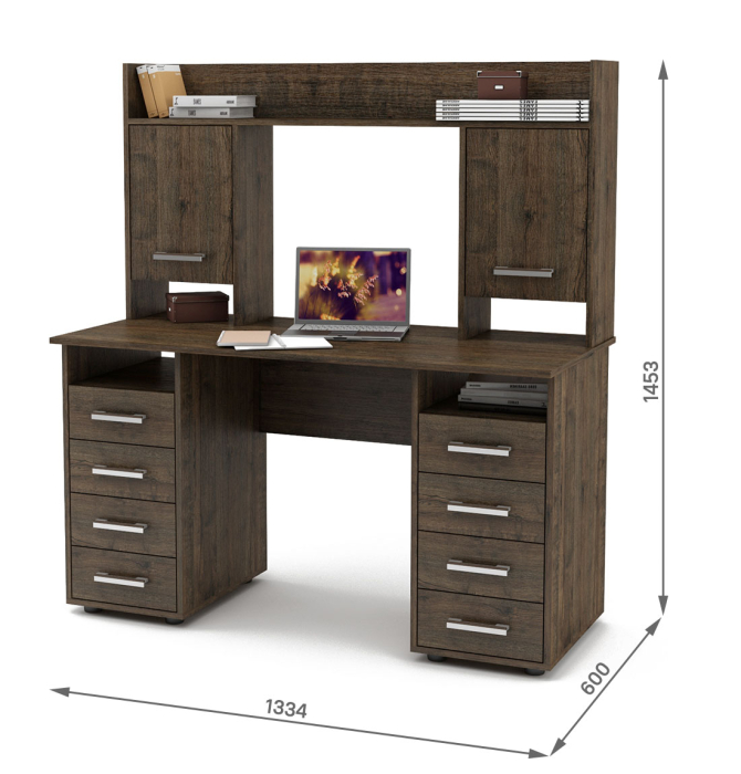 Прямые, Письменный стол Остин-14