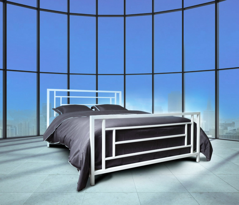 Кровати 120 см, Кровать в стиле лофт Орландо 1.2
